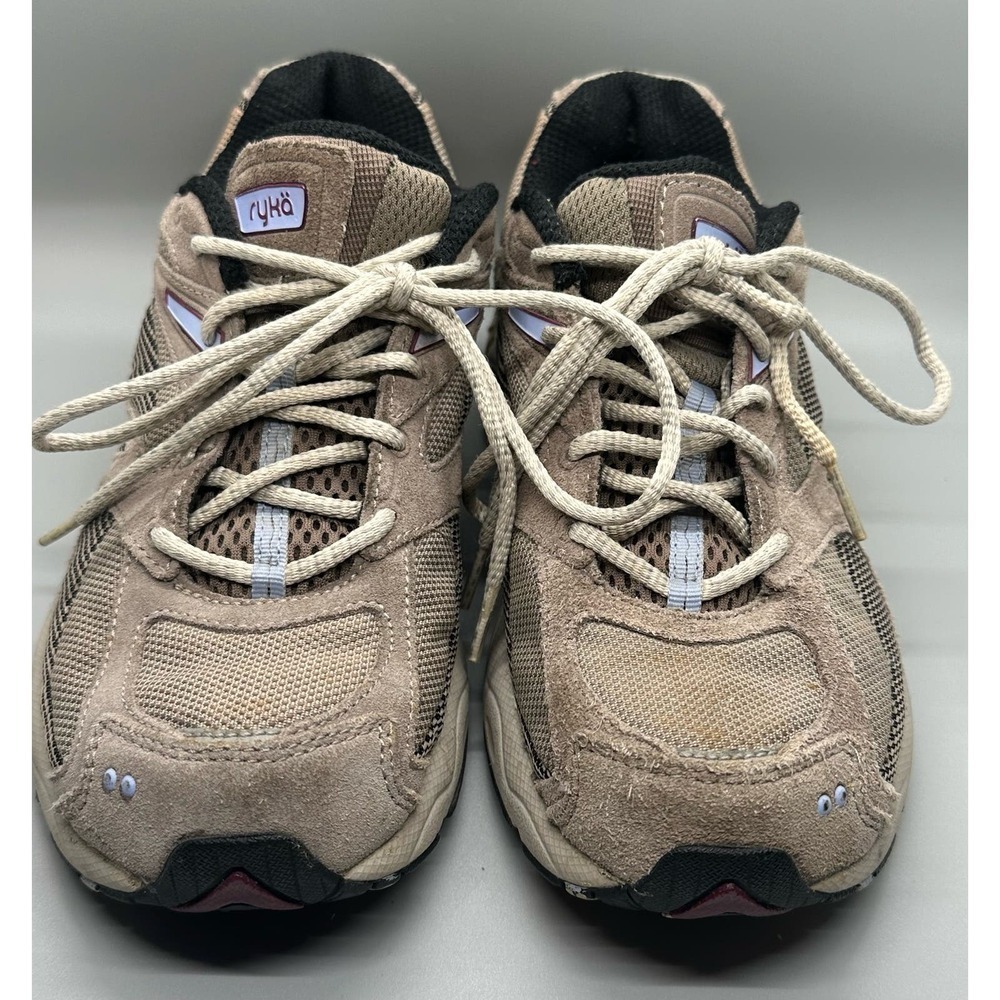 RYKA Muse Walking Sneakers Shoes Womens 8 Tan Suede Low Top K22005WTIU - Picture 3 of 10